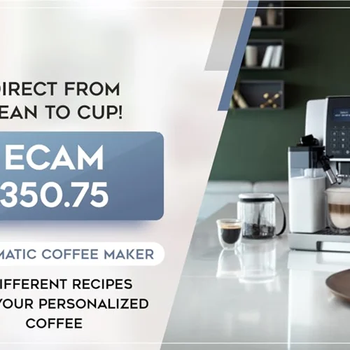 اسپرسوساز دلونگی مدل ECAM 350.75.S ا Delonghi ECAM 350.75.S Espresso Machine